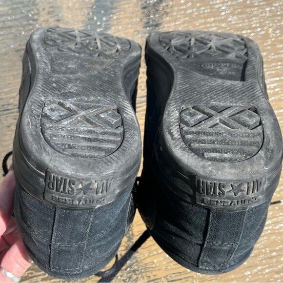 Converse Chuck Taylor All Star Black High-Top Sneakers - Picture 13 of 13